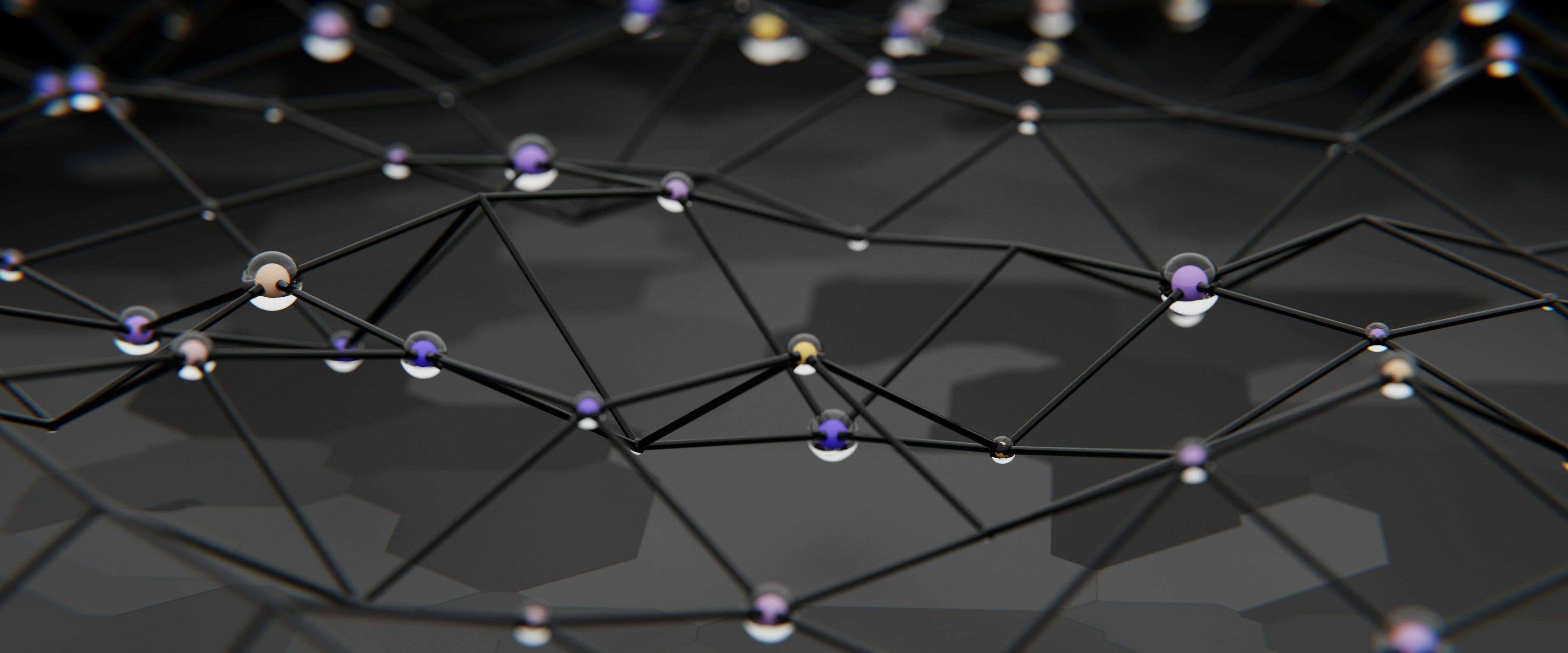 Close-up view of connected fibre optic cables representing live infrastructure visibility and control.
